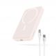 Baseus Magnetic Mini Air Wireless Charging Power Bank 10000 mAh 20W (P10059001413-00) - преносима външна батерия с USB-C порт и безжично зареждане с MagSafe (розов) thumbnail 3