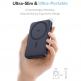 Baseus PicoGo Qi2 Magnetic Wireless Charging Power Bank 5000 mAh 20W - преносима външна батерия с USB-C порт и безжично зареждане с MagSafe (черен) thumbnail 7