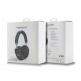 Guess G Cube Script Logo Bluetooth Headphones - безжични блутут слушалки с микрофон за мобилни устройства (черен) thumbnail 4
