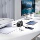 Baseus PowerCombo Cube Wall Power Strip With USB-C Hub 30W - разклонител с 3 изхода и вградени 1хUSB-C и 3хUSB-A изхода за мобилни устройства (черен) thumbnail 5