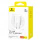 Baseus GaN5S USB-C PD Fast Wall Charger 30W (P10162504213-00) - захранване за ел. мрежа с USB-C изход с технология за бързо зареждане (бял) thumbnail 3