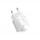 Baseus GaN5S USB-C PD Fast Wall Charger 30W (P10162504213-00) - захранване за ел. мрежа с USB-C изход с технология за бързо зареждане (бял) thumbnail 4