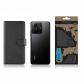 Tactical Field Notes Leather Flip Case - кожен калъф, тип портфейл с поставка и отделение за кр. карти за Xiaomi Redmi Note 12S (черен) thumbnail 3