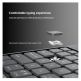 Nillkin Bumper Link Keyboard Protective Case Backlit Version - удароустойчив кейс, с отделяща клавиатура и поставка за Apple iPad Pro 13 (2024) (черен) thumbnail 4