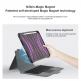 Nillkin Bumper Link Keyboard Protective Case Backlit Version - удароустойчив кейс, с отделяща клавиатура и поставка за Apple iPad Pro 13 (2024) (черен) thumbnail 8