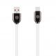 OBALME Sleek USB-A to USB-C Cable 18W - USB-A към USB-C кабел за устройства с USB-C порт (100 см) (бял) thumbnail