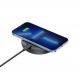 Budi 519W 12-in-1 Qi Wireless Charger 15W - поставка (пад) за безжично зареждане с технология за бързо зареждане за Qi съвместими устройства и комплект кабели (черен) thumbnail 5