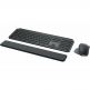 Logitech MX Keys S Combo Keyboard With Mouse for Mac US Intl - комплект безжична мишка, безжична клавиатура и eргономична поставка за китките за Mac (тъмносив) thumbnail 3