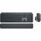 Logitech MX Keys S Combo Keyboard With Mouse for Mac US Intl - комплект безжична мишка, безжична клавиатура и eргономична поставка за китките за Mac (тъмносив) thumbnail 4