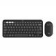 Logitech Pebble 2 Combo For Mac Bluetooth Keyboard With Mouse - комплект безжична мишка и безжична клавиатура за Mac (черен) thumbnail