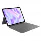 Logitech Combo Touch US - безжична клавиатура с тракпад и отделящ се кейс с поставка за Apple iPad Pro 13 (2024) (тъмносив) thumbnail