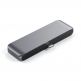 Satechi USB-C Mobile Pro Hub SD - мултифункционален хъб за свързване на допълнителна периферия за iPad Pro, iPad Air и мобилни устройства (тъмносив) thumbnail 3