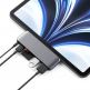 Satechi USB-C Mobile Pro Hub SD - мултифункционален хъб за свързване на допълнителна периферия за iPad Pro, iPad Air и мобилни устройства (тъмносив) thumbnail 6