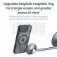 Nillkin Iceblade Prop Magnetic Hard Case - хибриден удароустойчив кейс с MagSafe за iPhone 16e (черен-прозрачен) thumbnail 8