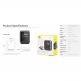 Baseus PrimeTrip Super Energy 4in1 Power Bank with Jump Starter and Compressor 7800mAh 1200A - качествена външна батерия 7800mAh, фенер, JumpStarter и компресор за автомобил (черен) thumbnail 10