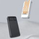 Dudao K6Pro Universal Power Bank 10000 mAh - външна батерия с вградени USB-A, USB-C, Lightning и microUSB кабели (черен) thumbnail 5