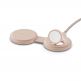 Satechi OntheGo 2-in-1 Qi2 Magnetic Wireless Charging Pad 15W - двойна поставка (пад) за безжично зареждане за iPhone с Magsafe и Apple Watch (розов) thumbnail 5