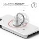 Elago Ring Holder Stand - поставка и аксесоар против изпускане на вашия смартфон (сребриста) thumbnail 4