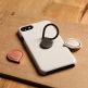 Elago Ring Holder Stand - поставка и аксесоар против изпускане на вашия смартфон (сребриста) thumbnail 9