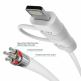 iLuv Combo 2-in-1 Lightning and MicroUSB Cable - USB кабел 2в1 за Lightning и MicroUSB устройства (бял) thumbnail 3