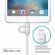 iLuv Combo 2-in-1 Lightning and MicroUSB Cable - USB кабел 2в1 за Lightning и MicroUSB устройства (бял) thumbnail 4