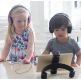 Kenu Groovies Kid On-Ear Headphones - слушалки подходящи за деца за мобилни устройства (черен) thumbnail 2