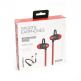 Platinet In-Ear Sport Bluetooth 4.1 Headset PM1065 - безжични спортни блутут слушалки за мобилни устройства (черен-червен) thumbnail 2