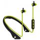 Platinet In-Ear Sport Bluetooth 4.1 Headset PM1065 - безжични спортни блутут слушалки за мобилни устройства (черен-зелен) thumbnail