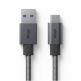 Elago USB-C to USB 3.0 Cable - качествен кабел за устройства с USB-C порт (100 cm) thumbnail