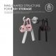 Elago Airpods Earhooks - антибактериални силиконови калъфчета за Apple Airpods (розов) (4 броя) thumbnail 2