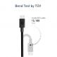 Nonda ZUS microUSB Kevlar Cable - microUSB кабел с оплетка от кевлар за устройства с microUSB порт thumbnail 2
