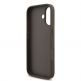 Дизайнерски кожен кейс с връзка за китката за iPhone 17 - Guess PU 4G Metal Logo Strap Case (кафяв) thumbnail 5