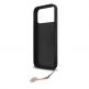 Дизайнерски кожен кейс за iPhone 17 Pro Max - Guess 4G Charm Case (черен) thumbnail 5