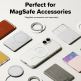 Хибриден кейс с висока степен на защита с MagSafe за iPhone 17 - Ringke Fusion Magnetic Case (прозрачен-мат) thumbnail 6