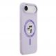Дизайнерски силиконов кейс с MagSafe за iPhone 17 Air - Karl Lagerfeld Liquid Silicone Karl and Choupette Heads MagSafe Case (лилав) thumbnail 4