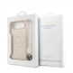 Хибриден удароустойчив кейс с MagSafe и връзка за ръка за iPhone 17 Air - Guess IML Flower Allover Strap MagSafe Case (розов) thumbnail 7