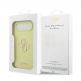 Силиконов (TPU) калъф за iPhone 17 Air - Guess Liquid Silicone 4G Metal Logo Case (жълт) thumbnail 7