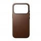 Кожен (естествена кожа) кейс с MagSafe за iPhone 17 Pro - Nomad Traditional Leather MagSafe Case (кафяв) thumbnail