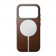 Кожен (естествена кожа) кейс с MagSafe за iPhone 17 Pro - Nomad Traditional Leather MagSafe Case (кафяв) thumbnail 2