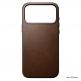 Кожен (естествена кожа) кейс с MagSafe за iPhone 17 Pro Max - Nomad Traditional Leather MagSafe Case (кафяв) thumbnail 3