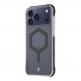 Хибриден удароустойчив кейс с MagSafe за iPhone 17 Pro Max - Tactical MagForce Hexagon Cover (черен-прозрачен) thumbnail 3
