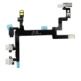 OEM Flex Cable - оригинален резервен лентов кабел с бутони за Power On/Off, вибрация и звука за iPhone 5 thumbnail 2