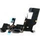 OEM System connector Lightning FlexCable and Audio - резервен захранващ лентов кабел (Lightning), микрофон и модул за звука за iPhone 5 (черен) thumbnail 2