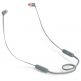 JBL T110 BT Wireless in-ear headphones - безжични bluetooth слушалки с микрофон за мобилни устройства (сив) thumbnail