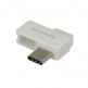LG USB-C to microUSB Adapter - USB-C адаптер за устройства с USB-C порт (бял) thumbnail