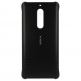 Nokia Carbon Fibre Design Case CC-803 - поликарбонатов кейс за Nokia 5 (черен) thumbnail 2