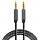 4smarts 3.5mm Stereo Audio Cable SoundCord - качествен 3.5мм. към 3.5мм. аудио кабел 100 см. (два мъжки жака) (черен) thumbnail