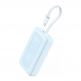 Външна батерия с вграден USB-C кабел, USB-C и USB-A портове и технология за бързо зареждане - Anker Zolo Power Bank 30W 10000 mAh (светлосин) thumbnail