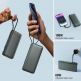 Външна батерия с USB-A и USB-C портове и вграден USB-C кабел - 4smarts Power Bank Enterprise 20000 mAh 165W (тъмносив) thumbnail 4