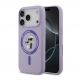Дизайнерски силиконов кейс с MagSafe за iPhone 17 Pro - Karl Lagerfeld Liquid Silicone Karl and Choupette Heads MagSafe Case (лилав) thumbnail